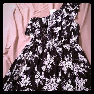 NWT One shoulder dress